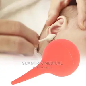 Portable Rubber Syringe Ear Ball, Laboratory Hand Bulb