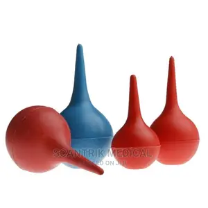 Suction Ear Washing Syringe Squeeze Rubber Bulb Syringe