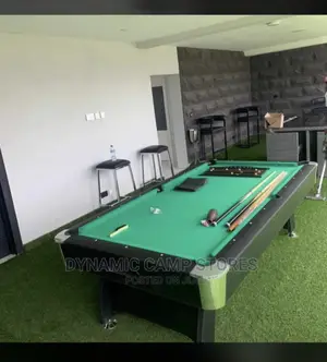 Snooker Pool Table Green New