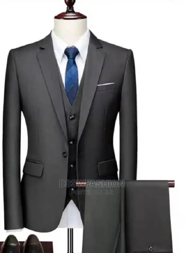 Exclusive 3pcs Turkish Suit + Free Premium Tie or Metal Cuff