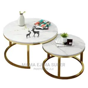 Modern Family Living Room Marble Pattern Cafe Table