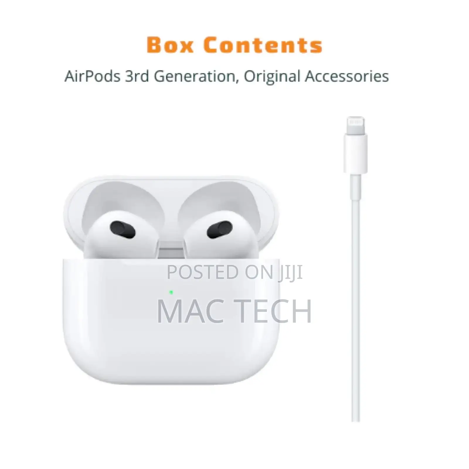 Apple Airpod 3. 3rd Generation (Dubai Version )