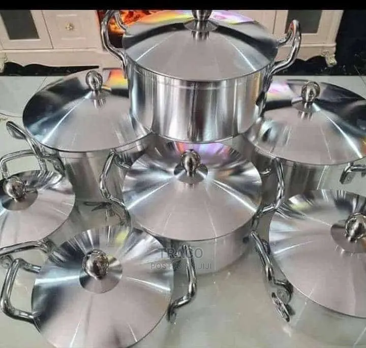 Aluminum Cooking Pots - Tornado - 7pcs
