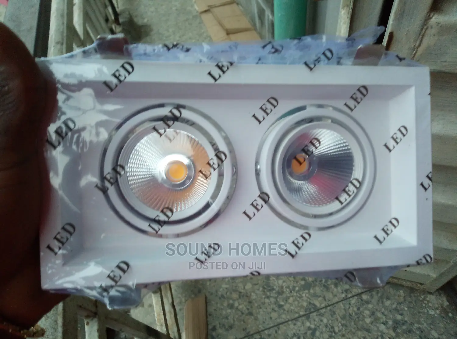 Rectangular Double Bulbs Led Spotlight Or Pop Lights