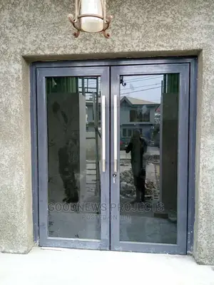 Aluminium Double Swing Door