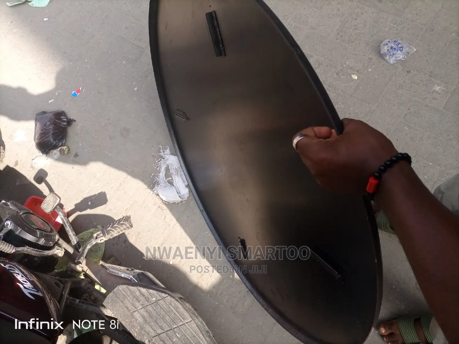 Power Trowel Pan