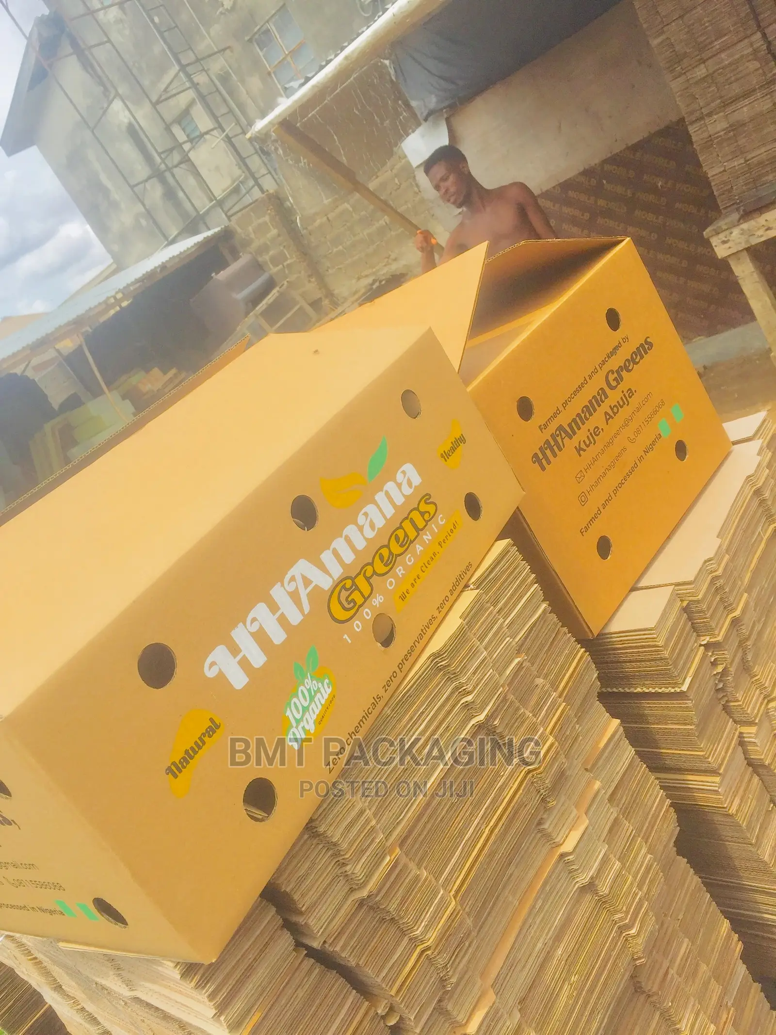 Fruit and Vegetables Carton Box