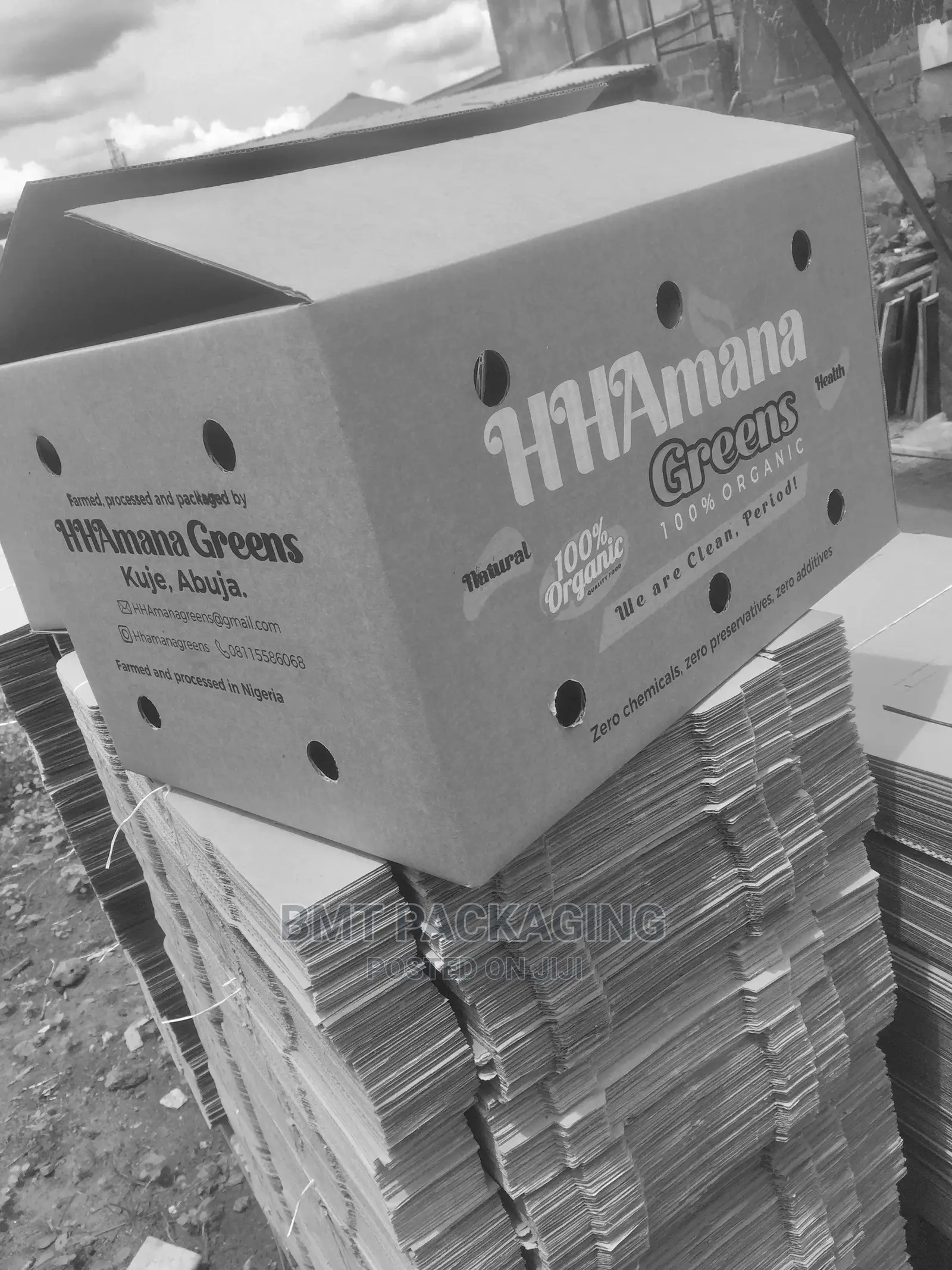 Fruit and Vegetables Carton Box