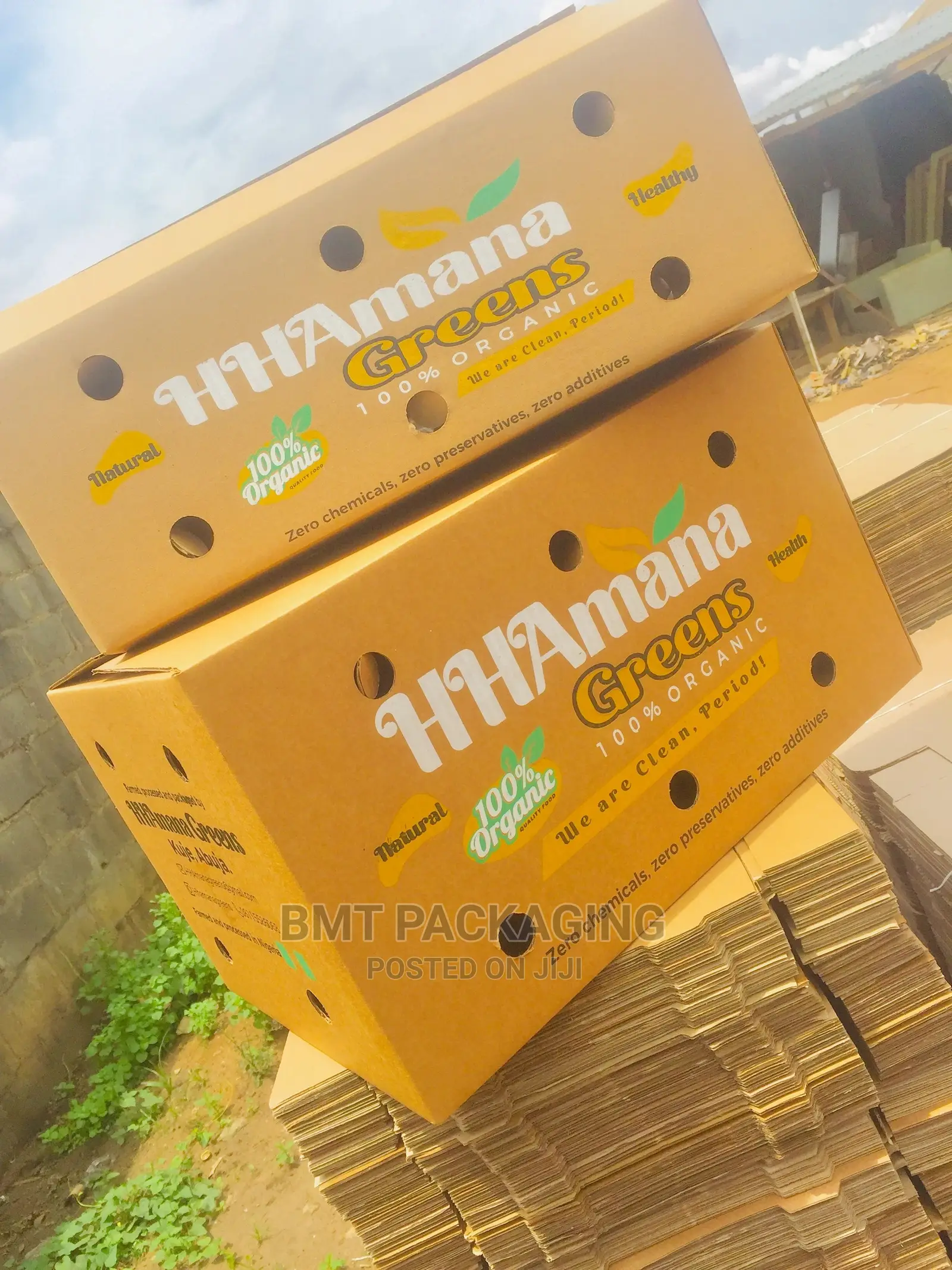 Fruit and Vegetables Carton Box