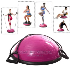 Half Ball Balance Trainer Bonus Pump for Yoga Fitness