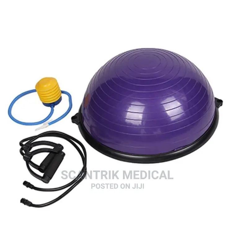 Half Ball Balance Trainer Exercise Ball Pump for Home Gym