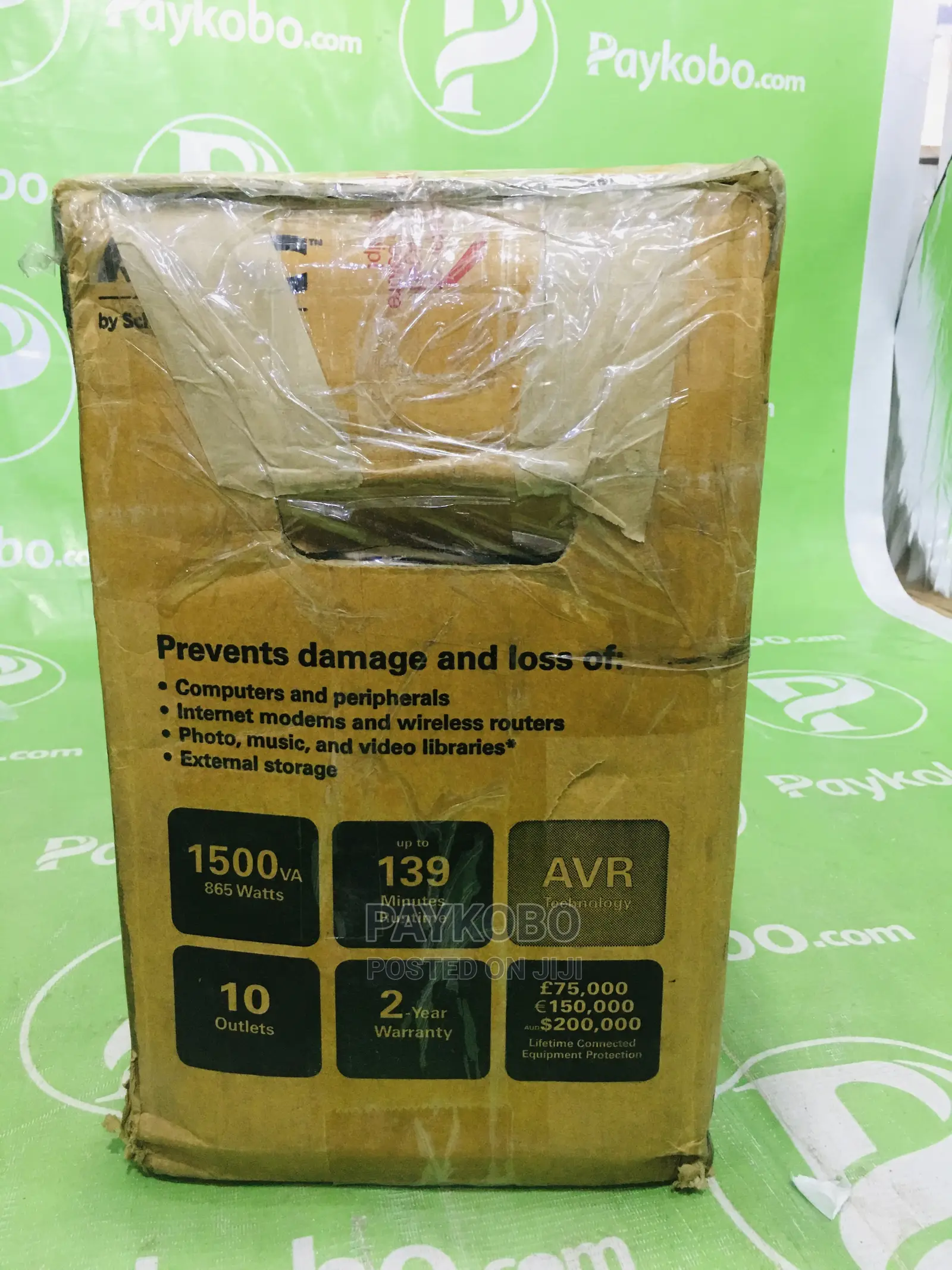 Apc Power-Saving Back-Ups Pro 1500 1500va, 230v, LCD 10 Ie