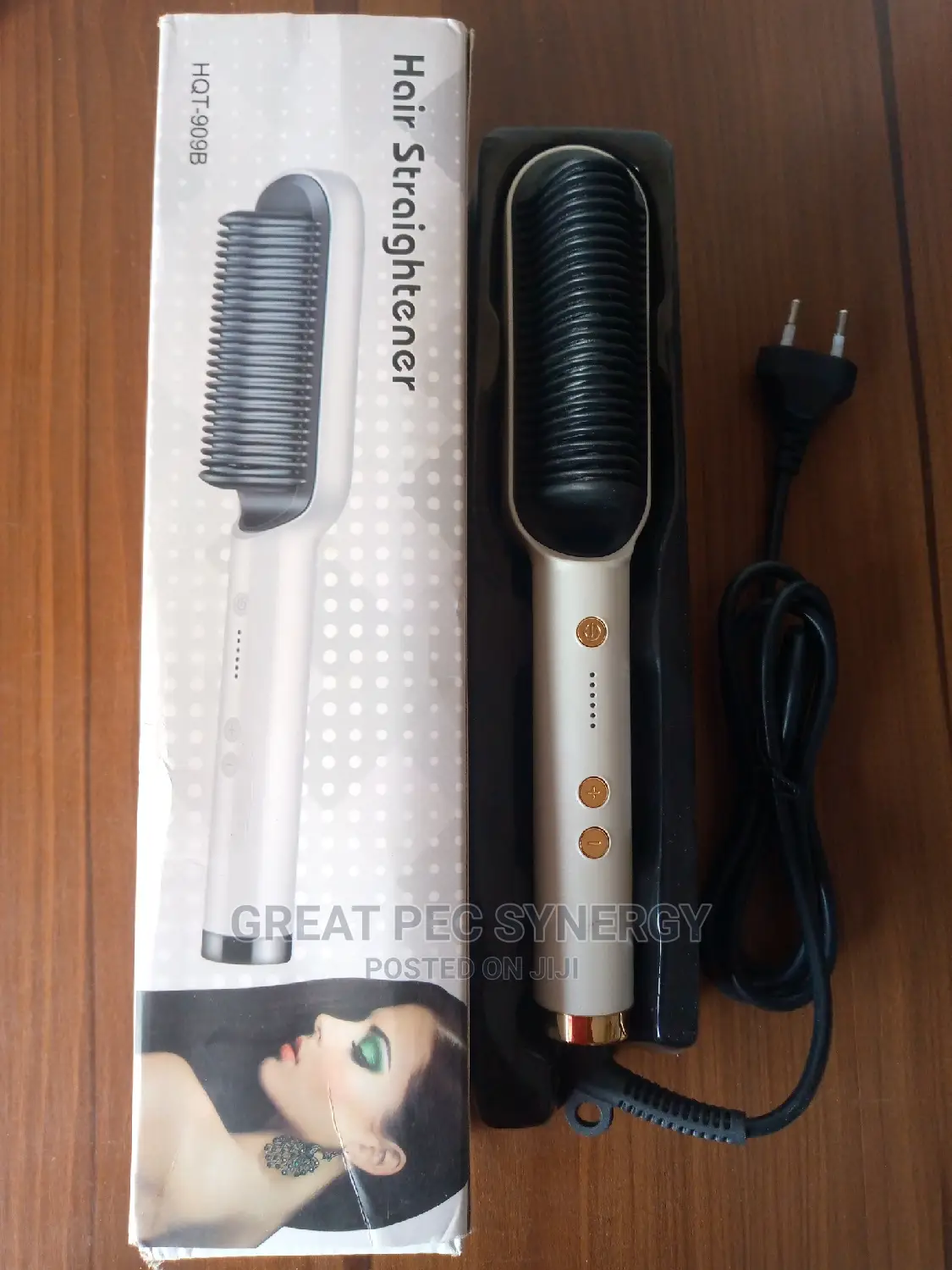 Hot Comb Straightener With Temperature Control