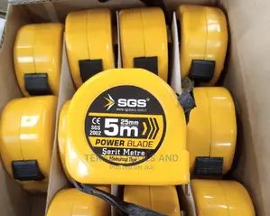 Measuring Tape (Chrome and Plasti)