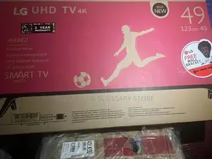 LG Free Wall Bracket Original49 Inches Smart TV
