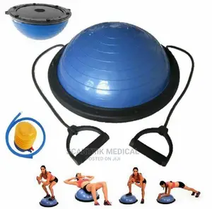 Portable Half Ball Stability Yoga Exercise Fitness Balance