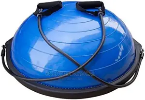Portable Yoga Balance Ball Trainer Home With Pump