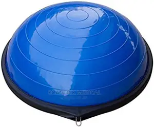 Quality Yoga Balance Ball Trainer Home With Pump Blue