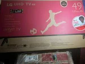 LG Free Wall Bracket 49 Inches Original Smart TV