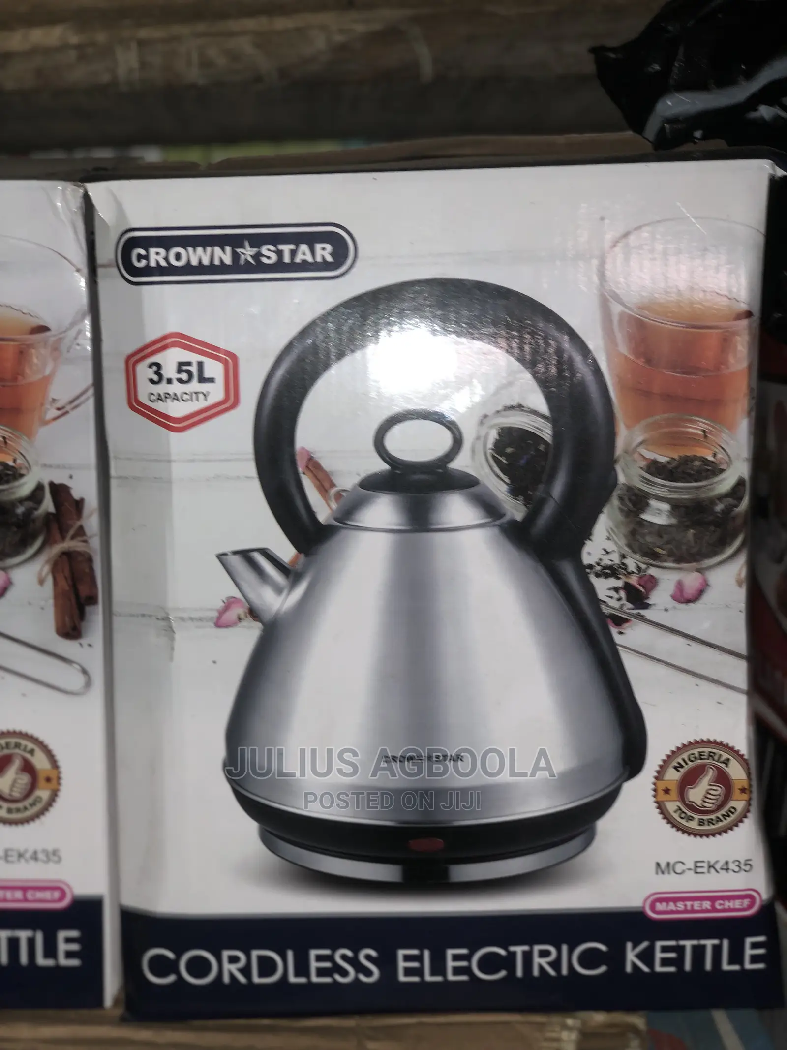 Crown Star Master Chef 3.5l Electric Kettle.