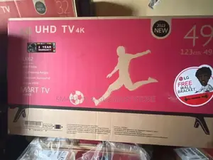 LG 49 Inches Smart Uhd TV With Free Wall Bracket