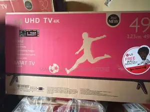 LG 49 Inches Smart Uhd TV With Free Wall Bracket