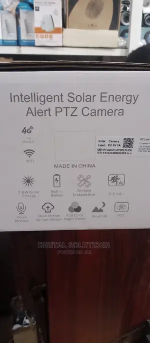 Solar PTZ Camera Night Vision Uses SIM Card