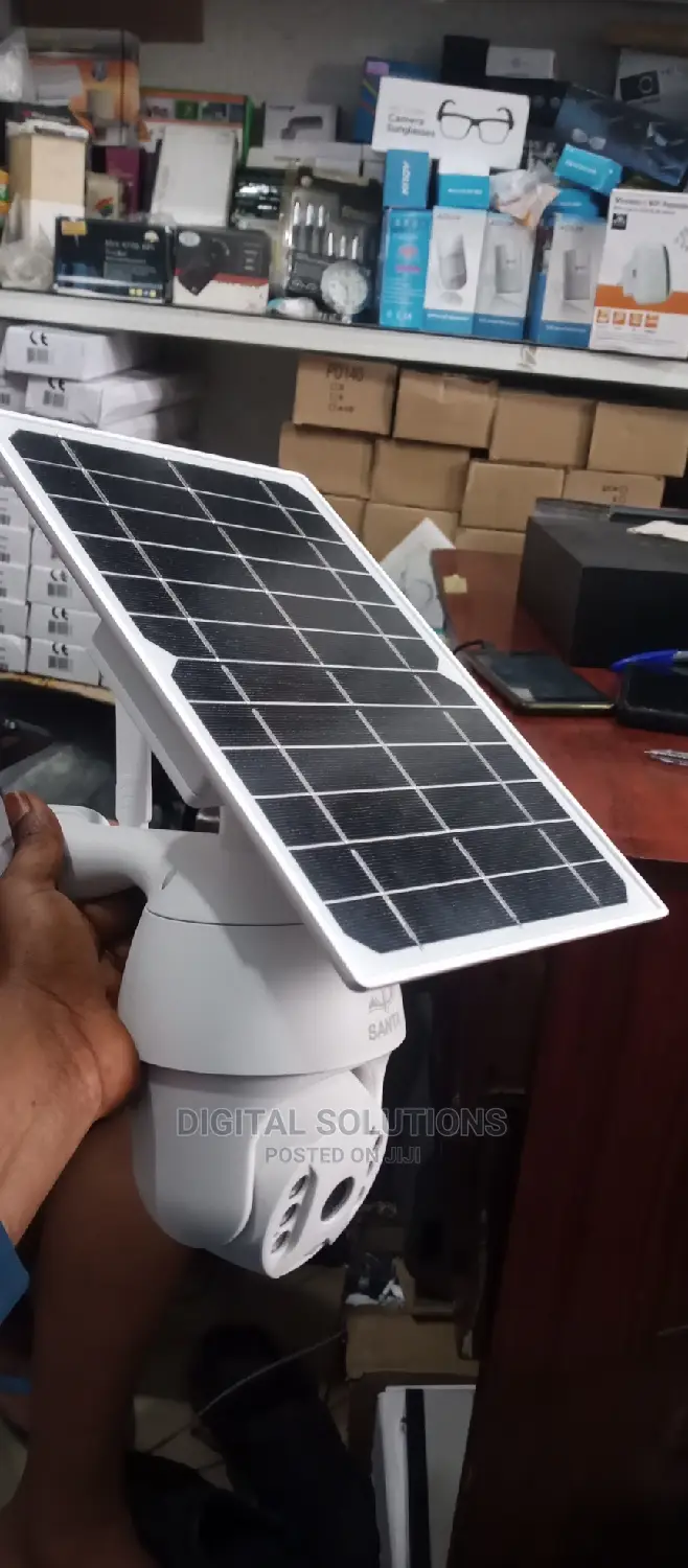 Solar PTZ Camera Night Vision Uses SIM Card