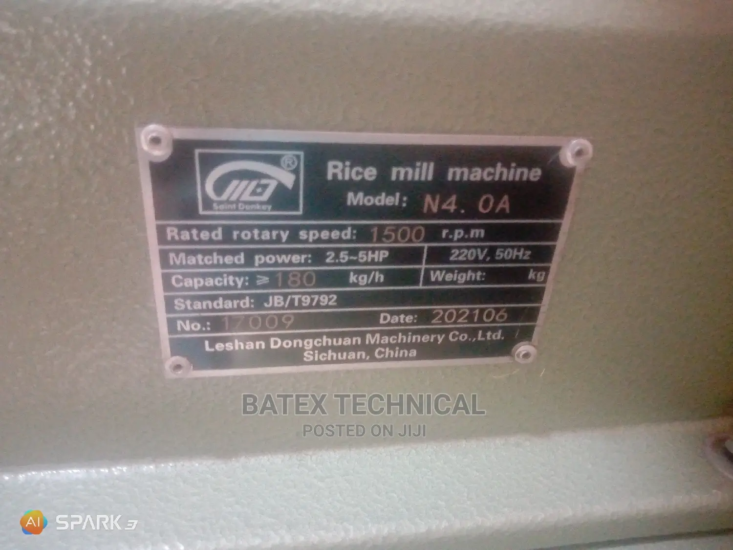 Rice Mill Machine