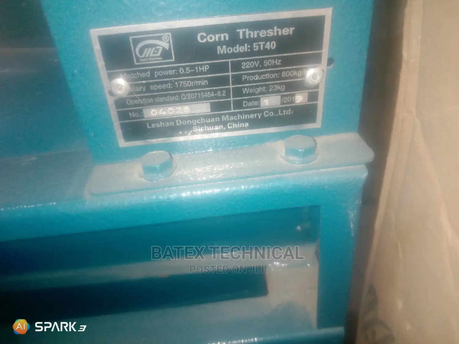 Corn Thresher 5T40