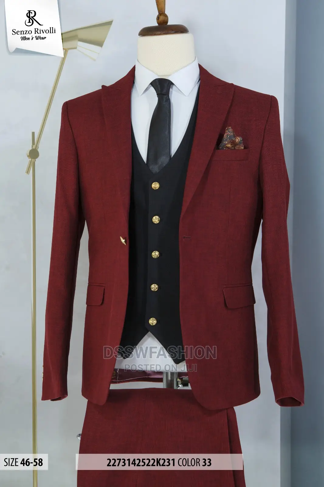Exclusive 3pcs Turkish Suit + Free Premium Tie or Metal Cuff