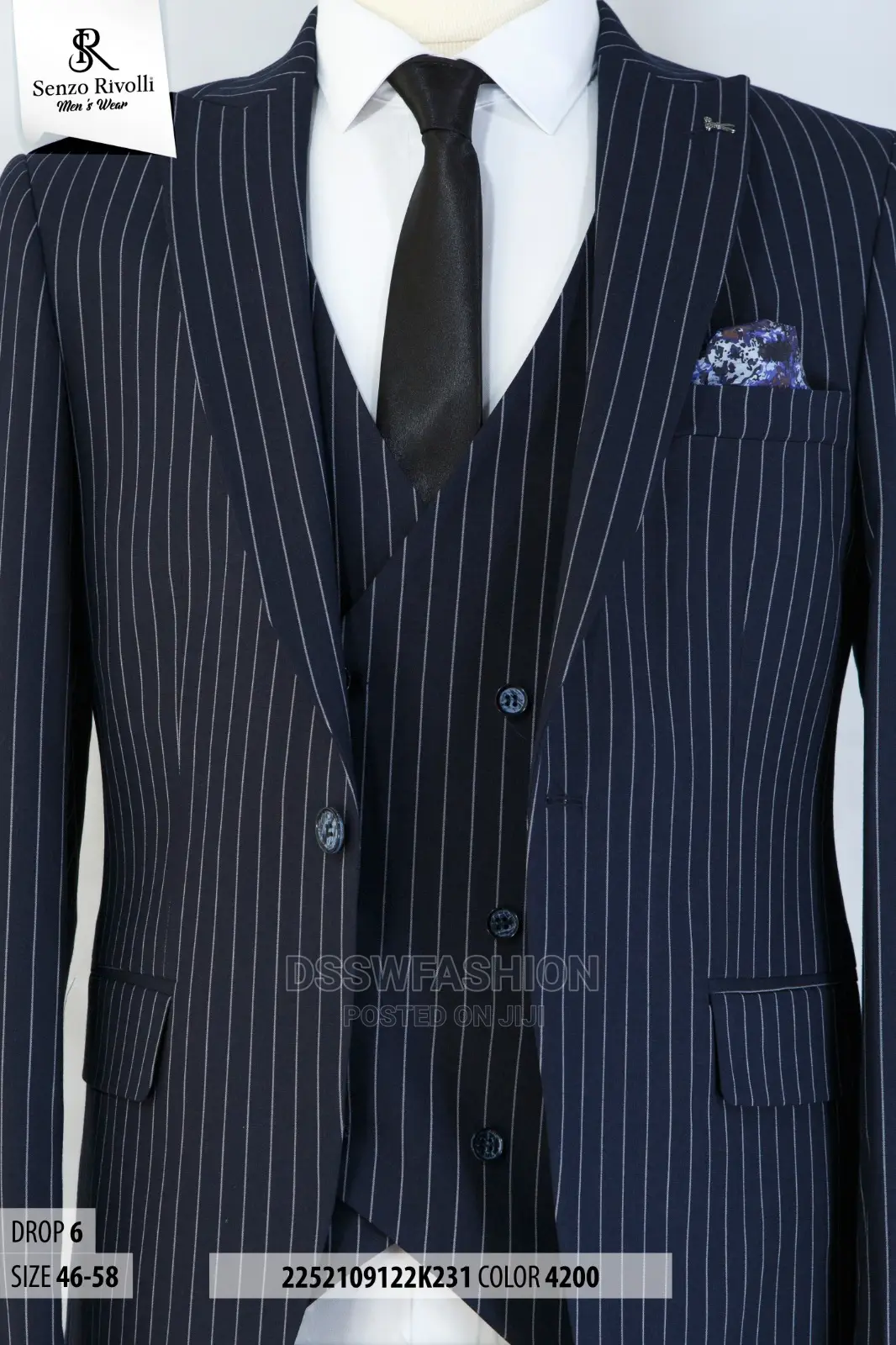 Exclusive 3pcs Turkish Suit + Free Premium Tie or Metal Cuff