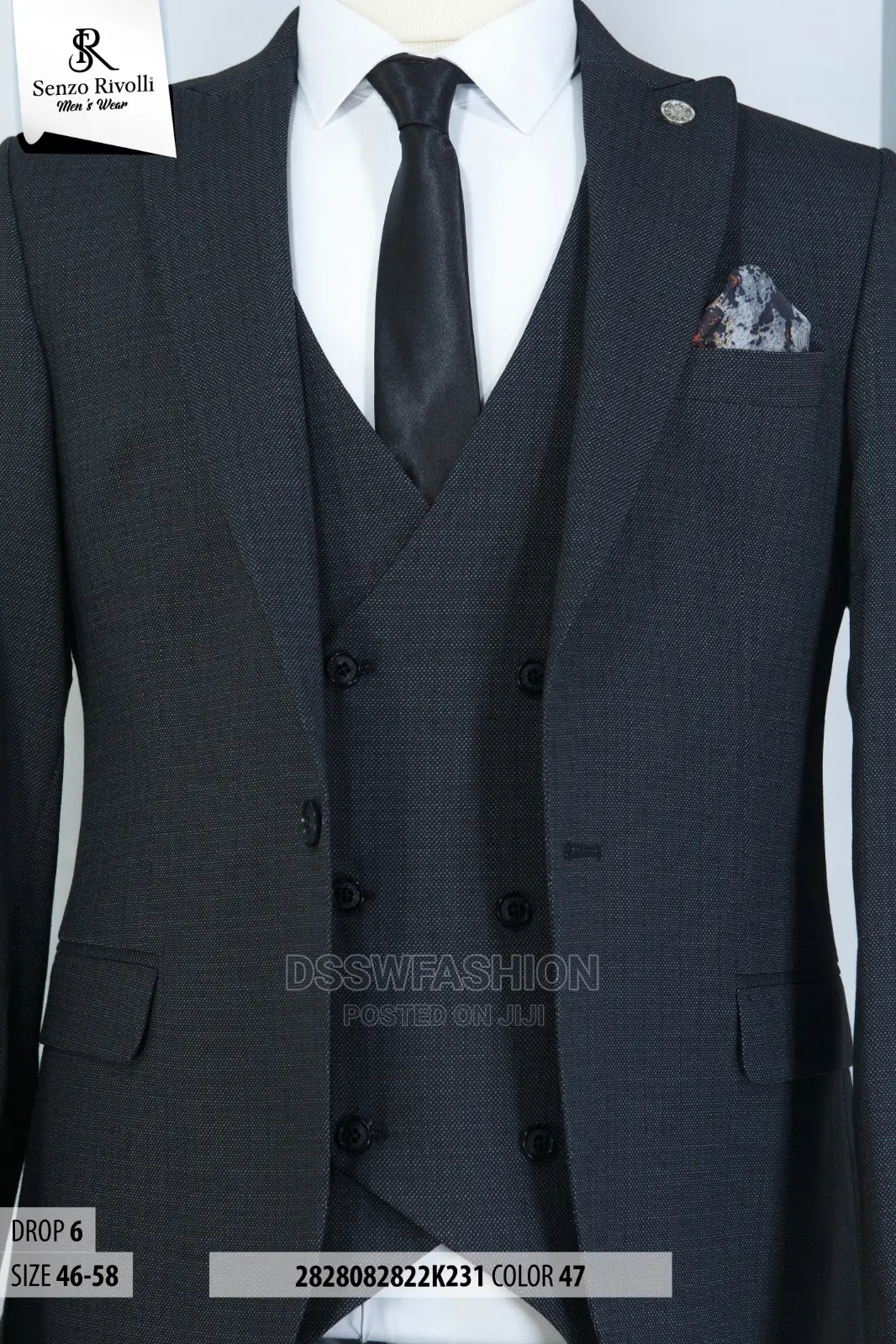 Exclusive 3pcs Turkish Suit + Free Premium Tie or Metal Cuff