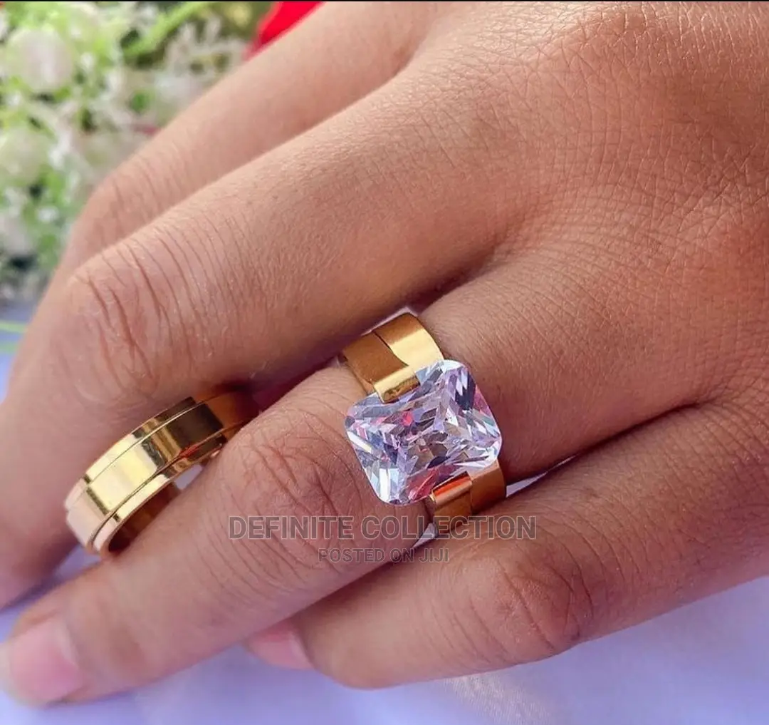 PURE STEEL Wedding Set Ring
