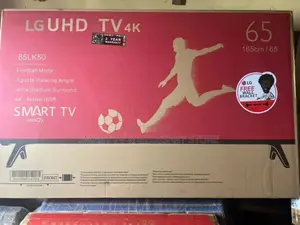 LG 65 Inches Smart TV With Free Wall Bracket