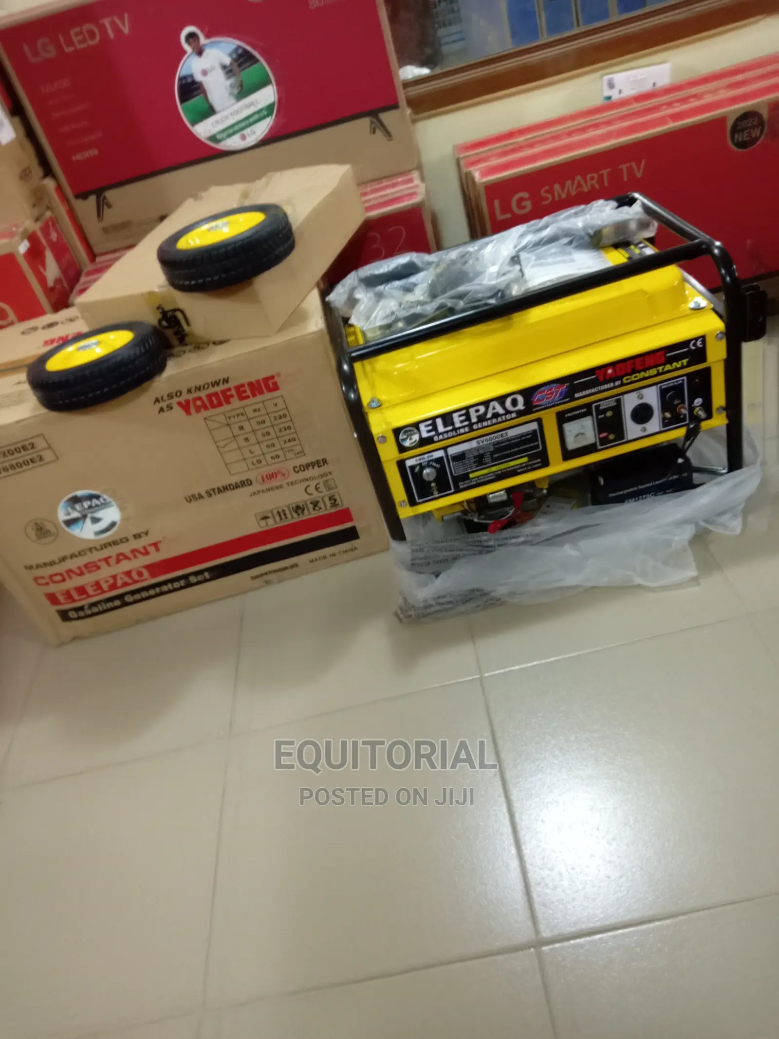 Sv6800e2 Elepaq Constant Key Start Petrol Generator