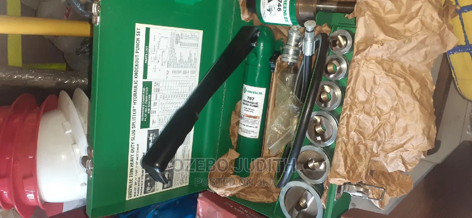 Hydrolic Knockout Punch Greenlee 1/2-2"