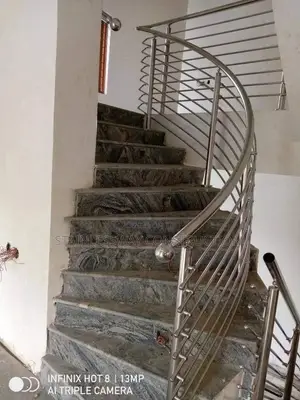 Argon Welding Stainless Handrail Work