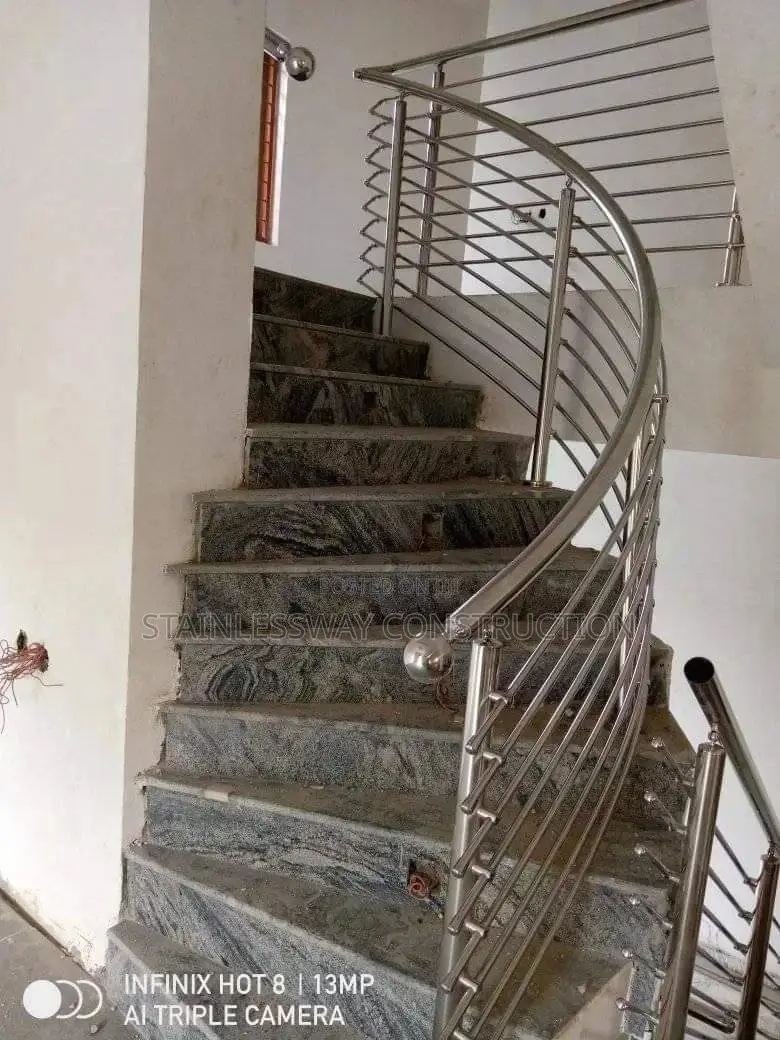 Argon Welding Stainless Handrail Work