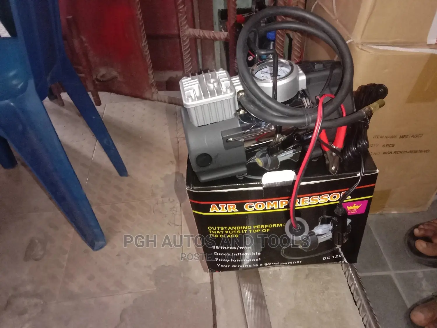 Tyre Air Compressor Inflator