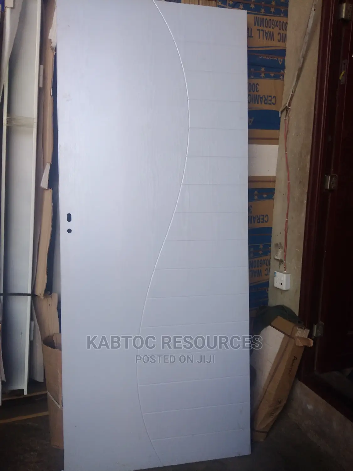 White MDF Wooden Doors