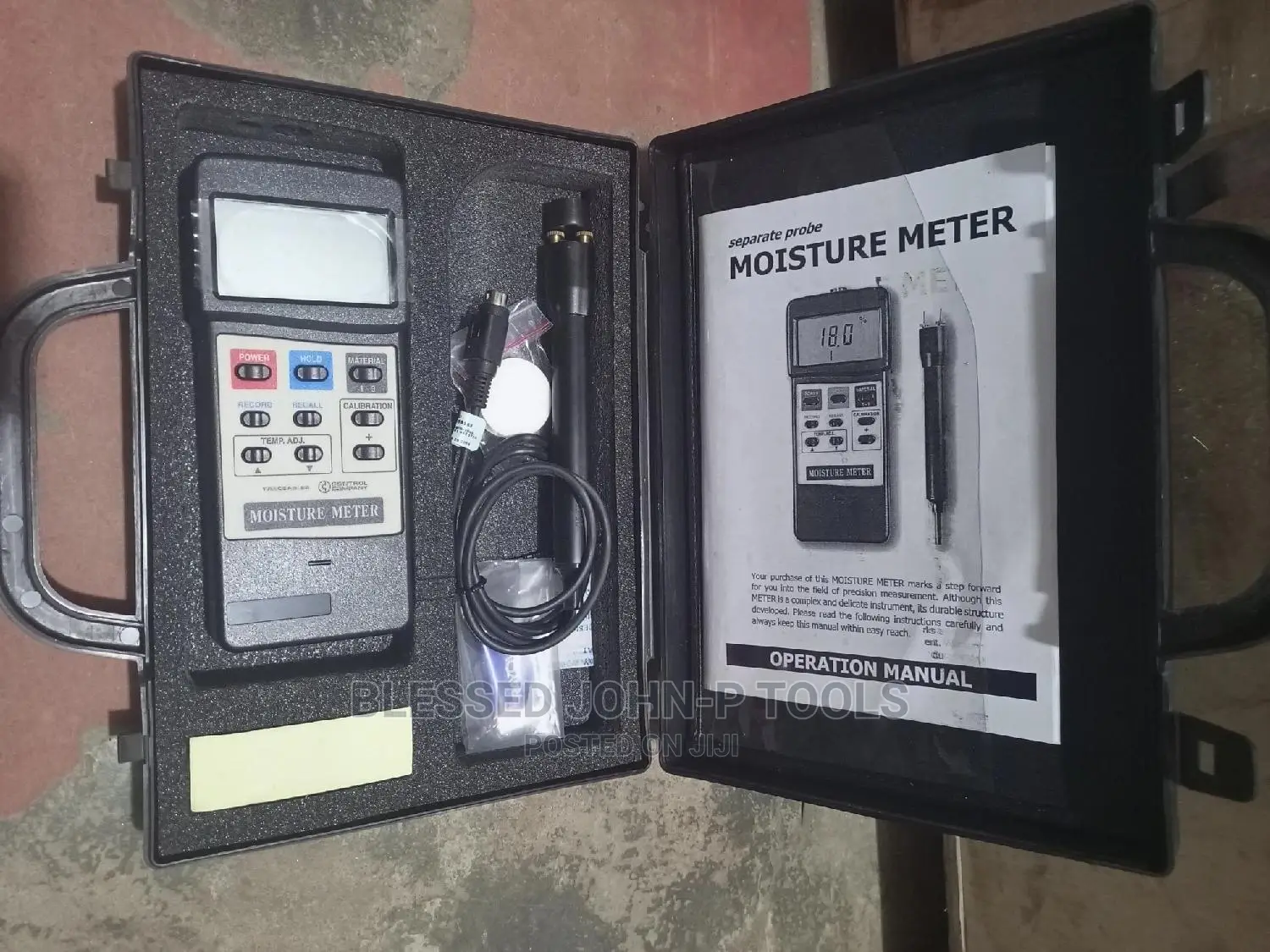 Wood Moisture Meter With Probe