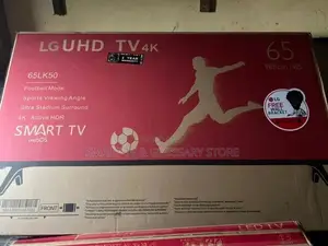 65 Inches Smart Lg Tv With Free Wall Bracket and Netflix