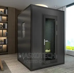 Vocal Booth Construction in Nigeria, Studio Padding