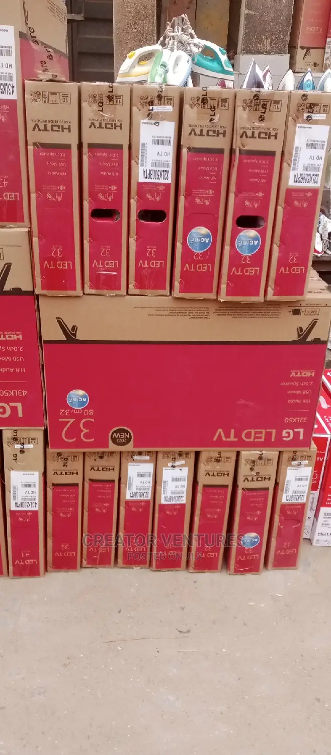 LG 32" TV ,Dc/Ac,Led Fully Hd,Tiny Frame,2024/2025 Model