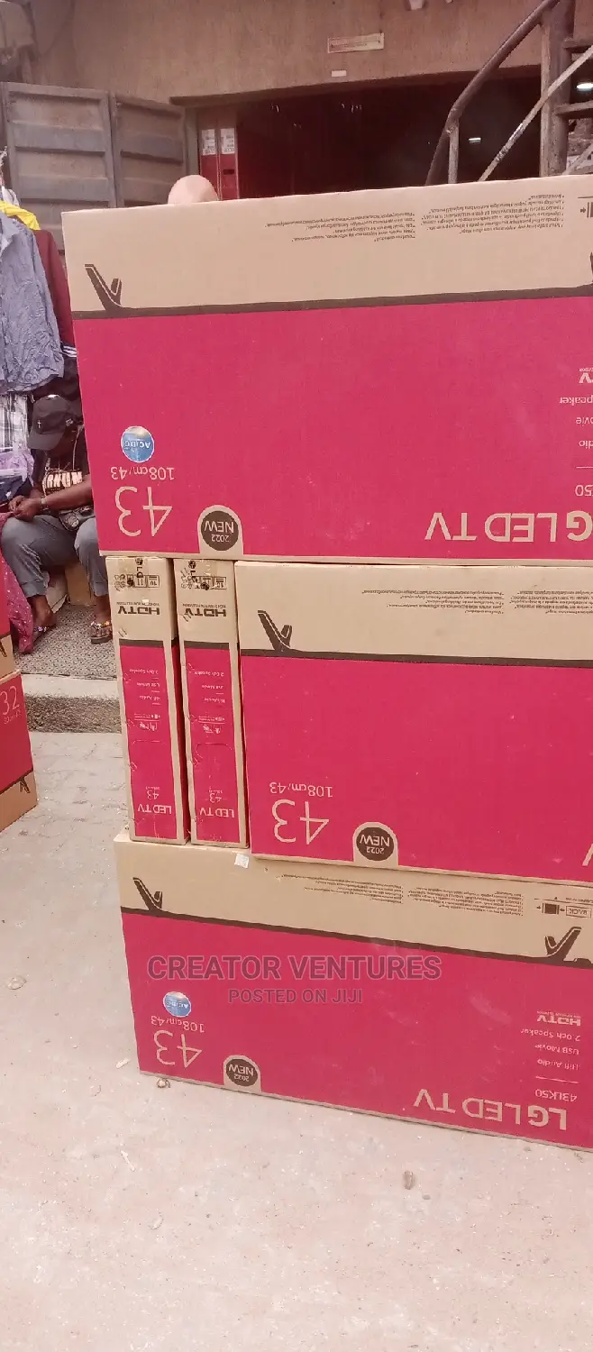 LG TV 43 Inches DC/AC LED,Full HD,2023 MODEL,Wide Screen. in Ojo TV