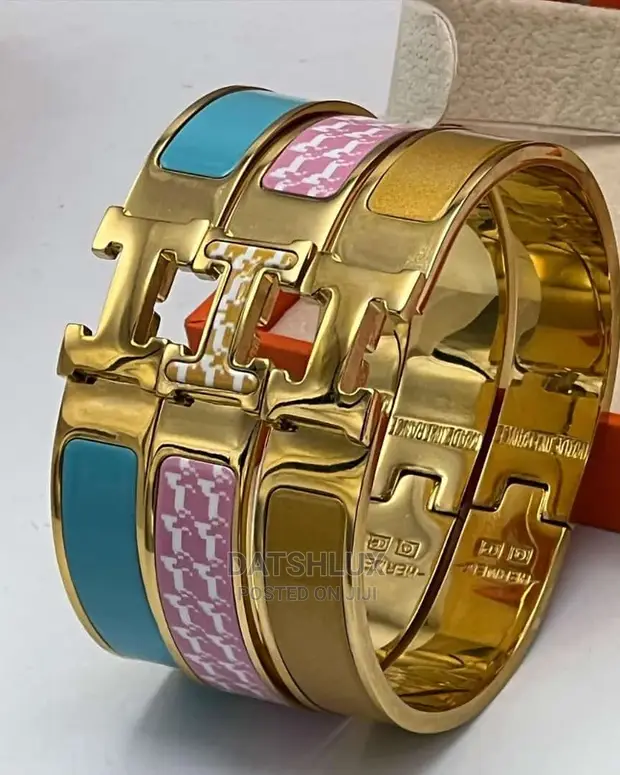 【手首を華やかに♪】HERMES★Bracelet Clic H Quadrige au Fil 手首を華やかに♪】HERMES☆Bracelet Clic H Quadrige au Fil