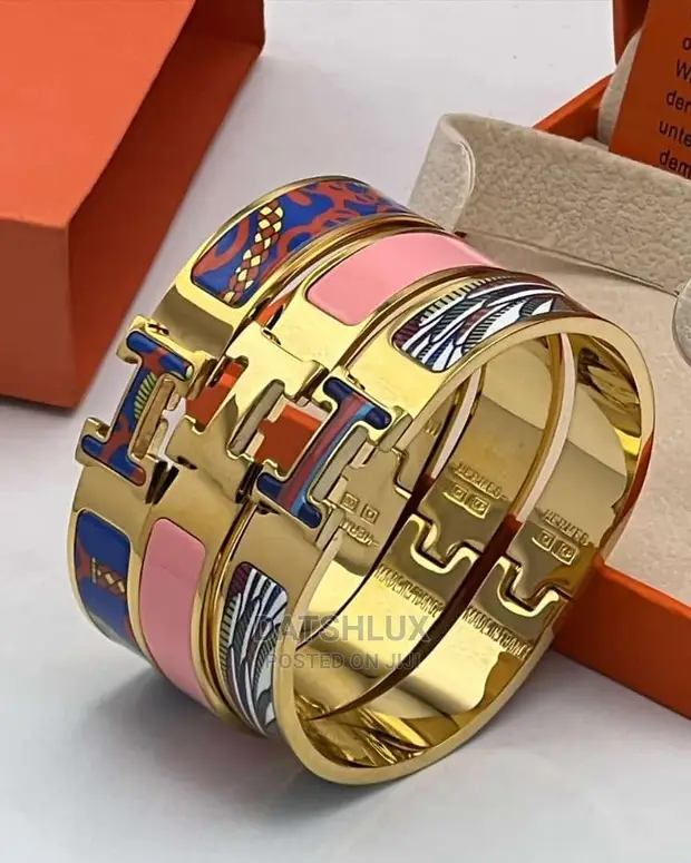 【HERMES】Clic H Quadrige au Fil bracelet Clic H Quadrige au Fil bracelet – Bunboo