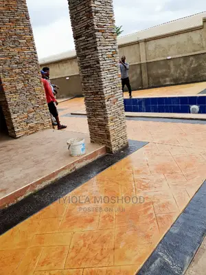 Decorative Stamped Floor