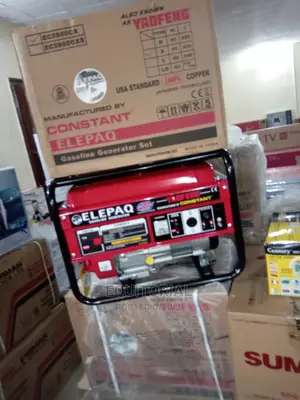 Elepaq Constant 3.5KVA Manual Start Generator-Usa STANDARD